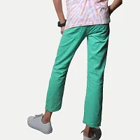 Rad prix Turquoise Green Basic Trousers-thumb3