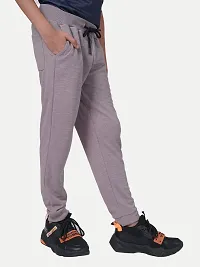 Rad prix Teen Boys Comfy Light Grey Cotton Joggers-thumb1