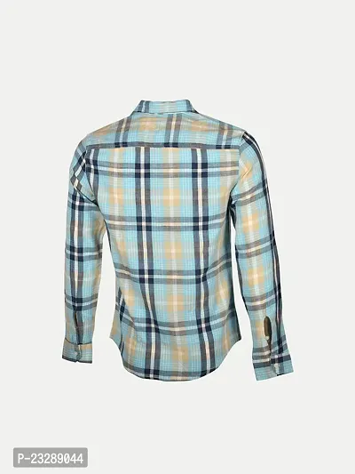 Rad prix Mens Mint Checked Full Sleeve Shirt-thumb4