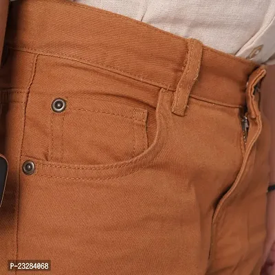 Rad prix Boys Burnt-Orange Regular-fit Trousers-thumb5