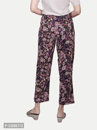 Rad prix Women Violet Floral Pyjamas-thumb4