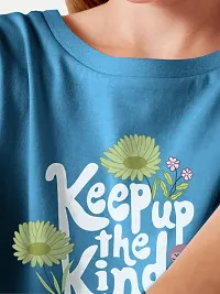 Stylish Cotton T-Shirt for Kids Girl-thumb1