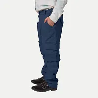 Rad prix Teen Boys Navy Cargo Pants-thumb1