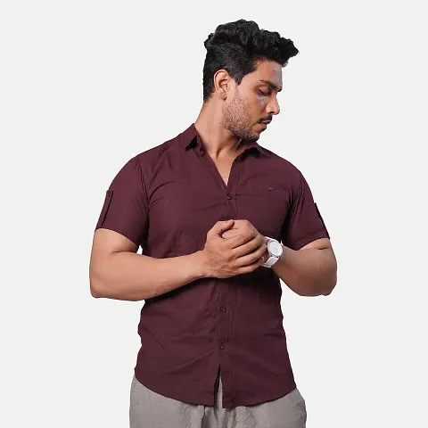 Rad prix Men Solid Pure Casual Shirt