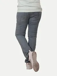 Rad prix Women Denim Casual Pant- Light Blue Colour-thumb3