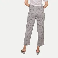 Rad prix Women Grey Boat Print Pyjamas-thumb3