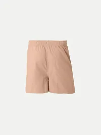 Rad prix Boys Peach Solid Casual Shorts-thumb3