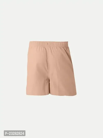 Rad prix Boys Peach Solid Casual Shorts-thumb4