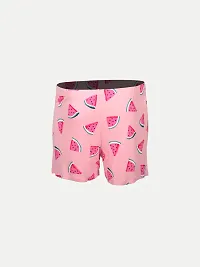 Elegant Pink Cotton Printed Shorts For Boys-thumb3