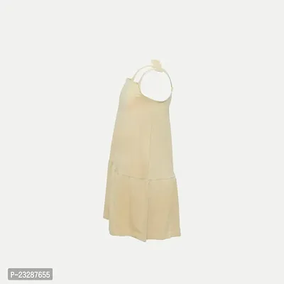 Rad prix Beige Splid Slip-Dress-thumb3