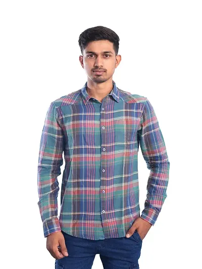 Rad prix Men Checkered Casual Shirt