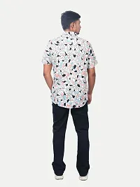 Rad prix Men Casual Multicolour Abstract Printed Cotton Shirt-thumb3