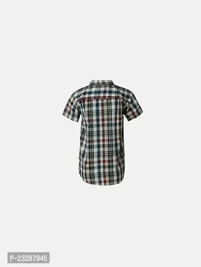 Rad prix Teen Boys Multicolor Checket Shirt-thumb4