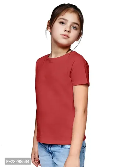 Red Solid T-Shirt-thumb2
