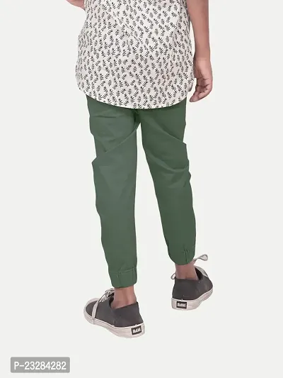 Rad prix Pastel-Green Woven Joggers-thumb4