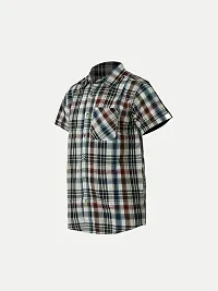 Rad prix Teen Boys Multicolor Checket Shirt-thumb2