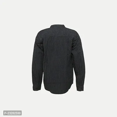 Rad prix Boys Black Pin-Check Shirt-thumb4