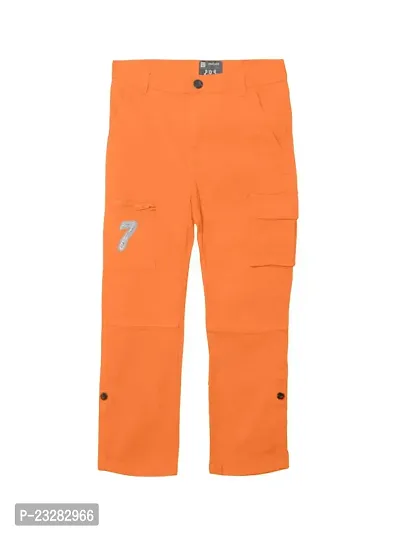 Rad prix Boys Orange Cargo Pants-thumb0