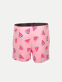 Teen Boys Pink Printed Shorts-thumb3