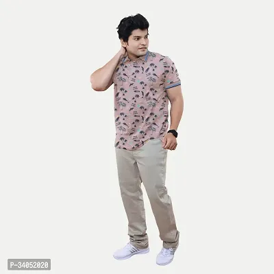 Stylish Purple Cotton T-Shirt For Men-thumb2