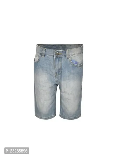 Rad prix Boys Denim Shorts Acid Wash- Light Blue Colour