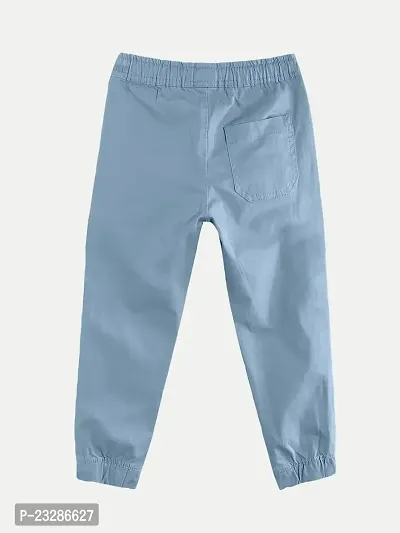 Rad prix Boys Pastel-Light Blue Woven Joggers-thumb4