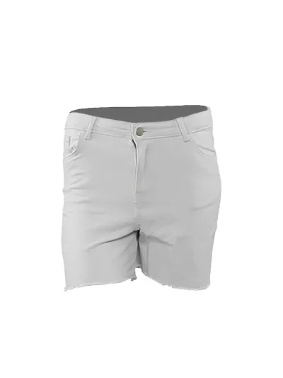 Rad prix Shorts with Frayed-Hem