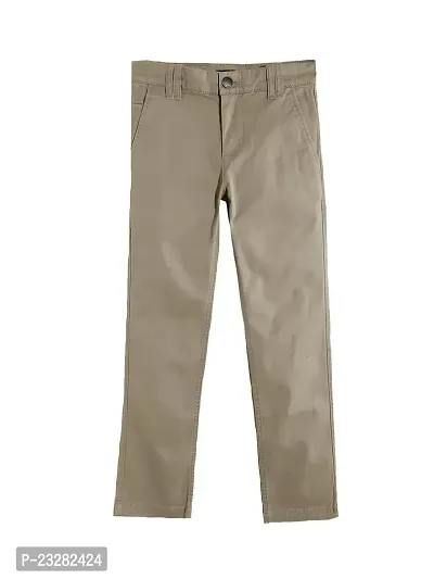 Rad prix Boys Brown Woven Trouser