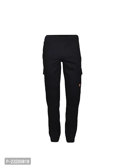 Rad prix Teen Boys Black Cargo-Joggers-thumb0