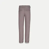 Rad prix Teen Boys Grey Regular-Fit Twill Trousers-thumb3