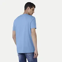 Rad prix Men Light Blue Regular Fit T-Shirt-thumb3