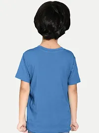 Rad prix Teen Boys Blue T-Shirt with Motorcycle Print-thumb4