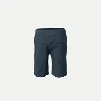 Elegant Grey Cotton Solid Shorts For Boys-thumb3