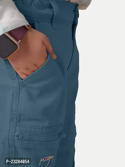 Rad prix Boys Blue Cargo Pants-thumb3