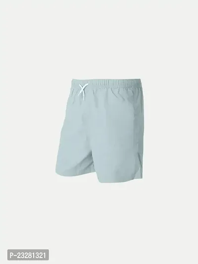 Rad prix Boys Sky Blue Solid Casual Shorts-thumb2