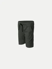 Rad prix Boys Black Solid Shorts-thumb1