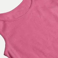 Rad prix Pink Solid Tank-top-thumb2