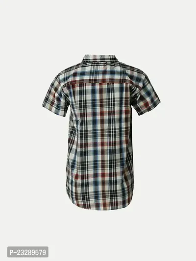 Rad prix Teen Boys Multicolor Checket Shirt-thumb4