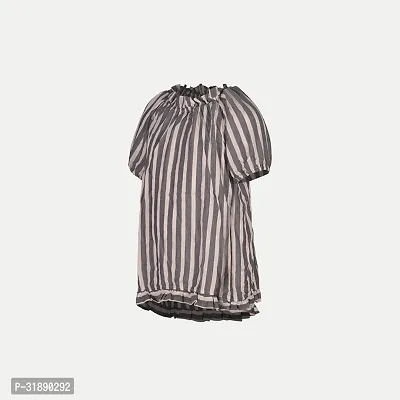 Trendy Cotton Striped Top For Girls-thumb2