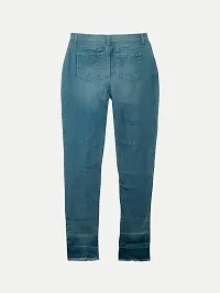 Rad prix Girls Blue Washed Denim Pant-thumb2