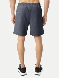 Rad prix?Men Basic Dark Grey Shorts-thumb3