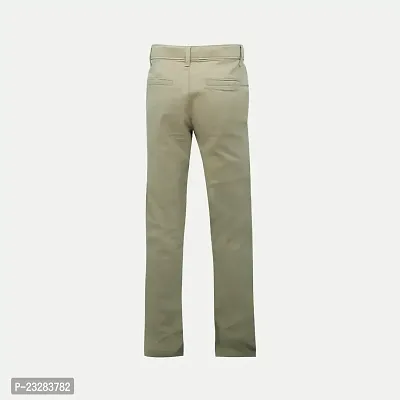 Rad prix Boys Olive Green Regular-fit Trousers-thumb4