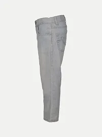 Rad prix Girls Light Blue Heavy Washed Denim Pant-thumb2