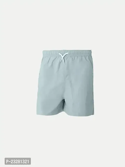 Rad prix Boys Sky Blue Solid Casual Shorts