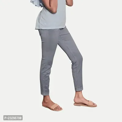 Rad prix Women Grey Denim Pants-thumb2