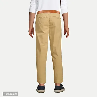 Rad prix Khaki Contrast Waistband Pants-thumb4