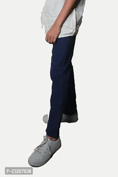 Rad prix Dark Navy Basic Trousers-thumb3