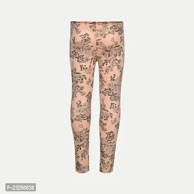 Rad prix Beige Floral -Printed Pants-thumb4