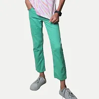 Rad prix Turquoise Green Basic Trousers-thumb1