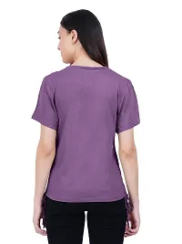 Womens Purple Haze Ruched Tops-thumb1